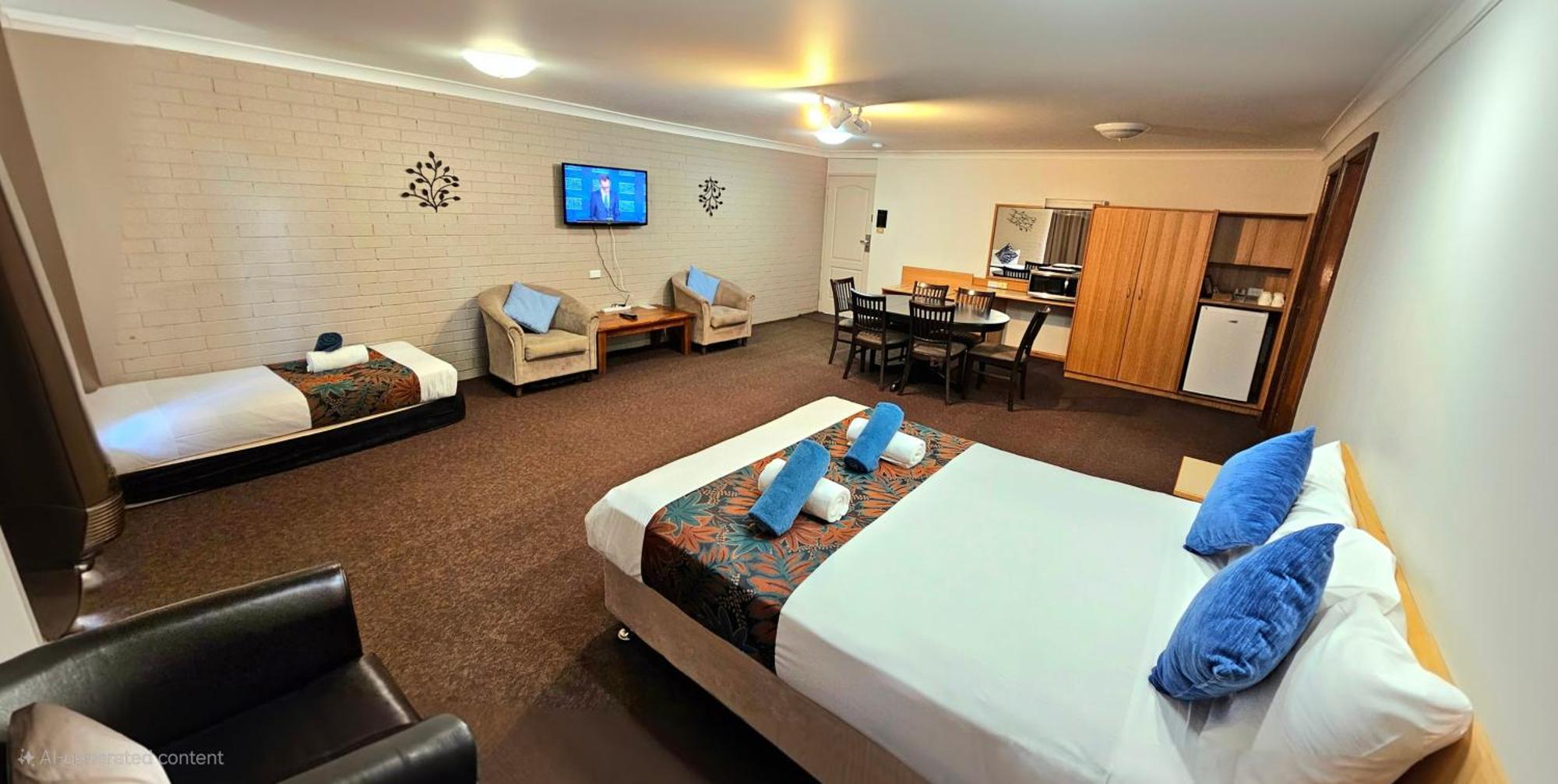 Hilltops Retreat Motor Inn Young Kültér fotó